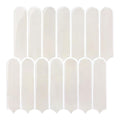 Plus Credence epais Adhesive destine a Cuisine Vinyle Carrelage Adhesif Mural Salle du Bain Cuisine Metro 3D ImpermeAble Toledo Cream FishScale10 Pieces 305 x 305 cm
