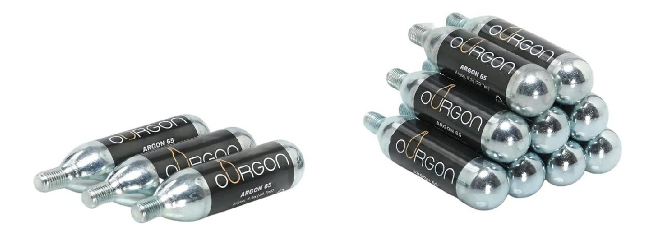 Capsules Gaz 12 Argon Pour Coravin Besoin Suivre Instructions QR Code Argon Gaz Capsule Conservation Du Vin