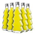 Lot KADAX de 10 Bouteilles en Verre 200ml avec Bouchon a vis - Bouteilles vides a remplir pour Liqueur schnaps Huile et vinaigre Conservation Alimentaire
