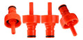 MRbrew de Lot 4 bouchons du gazeification en plastique Verrouillage a bille 16 cm Teton du boisson brassee Pour brassage maison Boisson gazeuse Bouteille en PET Bouchon du remplissage possedant joint