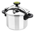 Cocotte Classica MONIX Minute Tradionnelle 6 Litres Acier Inoxydable 18/10 Compatible Toutes Sources de Chaleur Induction Incluse