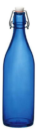 en verre Bouteilles vintage 1 litre possedant bouchon basculant - Ideales destine a usage domestique ou commercial - Remplissez possedant eau vin alcool huile biere